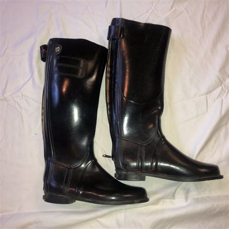 burberry barnham equestrian rain boots|burberry rain boots.